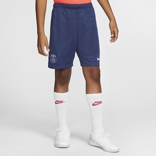 Pantaloni Scurti Nike Paris Saint-Germain 2019/20 Stadium Home Football Baieti Bleumarin Albi | TIPF